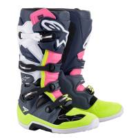 Alpinestars - Alpinestars Tech 7 Boots - 2012014-9076-6 - Gray/Black/Pink - 6 - Image 1