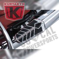 Kuryakyn - Kuryakyn Spear Passenger Floorboard Inserts - Chrome - 5656 - Image 2