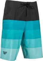 Fly Racing - Fly Racing Board Shorts - 353-35134 - Black/Blue - 34 - Image 1
