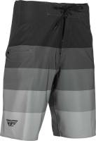 Fly Racing - Fly Racing Board Shorts - 353-35030 - Black/Gray - 30 - Image 1