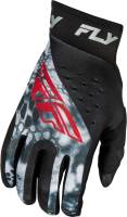 Fly Racing - Fly Racing Pro Lite Gloves - 378-047XS - Black/Red/Gray - X-Small - Image 1