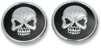 Drag Specialties - Drag Specialties Cast Aluminum Skull Gas Cap - Non Vented - 012716 - Image 1
