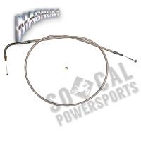 Magnum - Magnum Alternative Length Polished Stainless Braided Idle Cable - 49 1/2in. - 542110 - Image 2