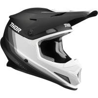 Thor - Thor Sector Runner Helmet - 0110-7315 - Black/White - Small - Image 1