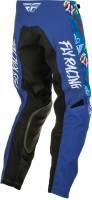 Fly Racing - Fly Racing Kinetic Rebel Youth Pants - 375-43724 - Blue/Light Blue - 24 - Image 3
