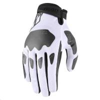 Icon - Icon Hooligan Gloves - 3301-3879 - White - Small - Image 1