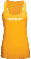 Fly Racing - Fly Racing Fly Corporate Womens Tank Top - 356-6153L - Yellow - Large - Image 1