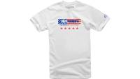Alpinestars - Alpinestars USA Again T-Shirt - 12137261020XXL - White/Blue/Red - 2XL - Image 1