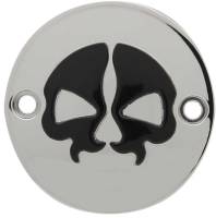 Drag Specialties - Drag Specialties Split Skull Points Cover - Chrome - 0940-1743 - Image 1