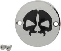 Drag Specialties - Drag Specialties Split Skull Points Cover - Chrome - 0940-1743 - Image 2