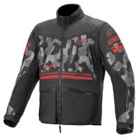 Alpinestars - Alpinestars Venture R Jacket - 3703019-9133-X - Gray Camo/Red Fluo - X-Large - Image 1