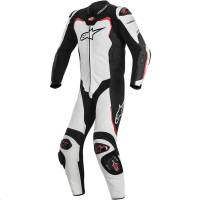 Alpinestars - Alpinestars GP Pro Leather Suit - 315501621350 - Black/White/Red - 40 - Image 1