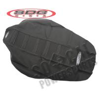 SDG - SDG 6-Rib Gripper Seat Cover - Black Cover/Black Ribs - 95956 - Image 2