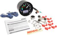 Koso North America - Koso North America HD TNT-01 Electronic Speedometers/ Tachometers - Black/Black - BA035K00-HD - Image 2