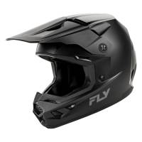 Fly Racing - Fly Racing Kinetic Solid Helmet - A0029740XS - Matte Black - X-Small - Image 1