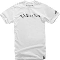 Alpinestars - Alpinestars Wordmark T-Shirt - 10367201520M - White - Medium - Image 1