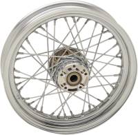 Drag Specialties - Drag Specialties Laced 40 Spoke Front Wheel - 16x3 - Chrome - 0203-0630 - Image 2