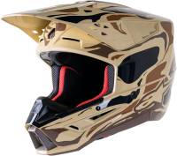 Alpinestars - Alpinestars S-M5 Mineral Helmet - 8306623-838-M - Dark Brown/Kangaroo Matte - Medium - Image 1