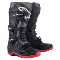 Alpinestars - Alpinestars Tech 7 Boots - 2012014-1153-16 - Black/Cool Gray/Red - 16 - Image 1