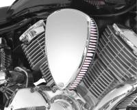 Baron Custom Accessories - Baron Custom Accessories Big Air Kit - Smooth Chrome - BA-2062-00 - Image 2