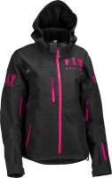 Fly Racing - Fly Racing Carbon Womens Jacket - 470-4502M - Black/Pink - Medium - Image 1