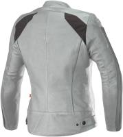 Alpinestars - Alpinestars Stella Dyno V2 Womens Leather Jacket - 3112518-904-40 - Cool Gray/Aqua - 4 - Image 2