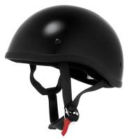 Skid Lid Helmets - Skid Lid Helmets Original Solid Helmet - U-70 BLK SM - Black - Small - Image 1