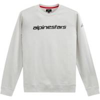 Alpinestars - Alpinestars Linear Crew Fleece - 1212513241900L - Silver/Black - Large - Image 1