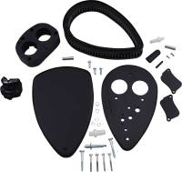 Baron Custom Accessories - Baron Custom Accessories Big Air Kit - Smooth Black - BA-2060-00B - Image 1