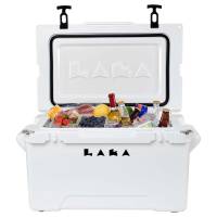 LAKA Coolers - LAKA Coolers 45 Qt Cooler - White - Image 4