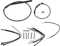 Burly Brand - Burly Brand Handlebar Cable/Line Install Kits - Black - B30-1254 - Image 1