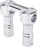 Thrashin Supply Company - Thrashin Supply Company Hole Shot Riser Kit - Chrome - 4in. - TSC-4100-3 - Image 1