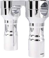 Thrashin Supply Company - Thrashin Supply Company Hole Shot Riser Kit - Chrome - 4in. - TSC-4100-3 - Image 2