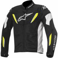 Alpinestars - Alpinestars T-GP R Air Textile Jacket - 3305616-125-M - Black/White/Fluorescent Yellow - Medium - Image 1