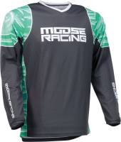 Moose Racing - Moose Racing Qualifier Jersey - 2910-6958 - Teal/Gray - Small - Image 1