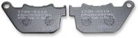 Drag Specialties - Drag Specialties Organic Brake Pads - FAD387 - Image 1