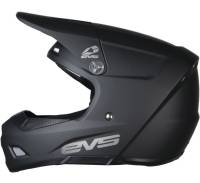 EVS - EVS T3 Solid Youth Helmet - HE21T3S-BK-L - Matte Black - Large - Image 1