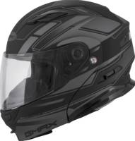 G-Max - G-Max MD01 Stealth Helmet - G1011396 - Matte Black/Silver - Large - Image 1