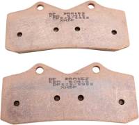 DP Brakes - DP Brakes Standard Sintered Metal Brake Pads - HHI BFC-18 6-Piston Caliper - DP529 - Image 2