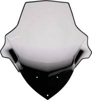 Powermadd - Powermadd Cobra Windshield - 19in. - Clear with Black Fade - 12040 - Image 1