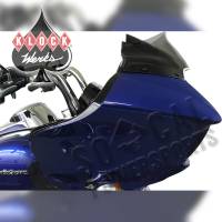 Klock Werks - Klock Werks Sport Flare Windshield - 6in. - Dark Smoke - KWW-01-0402 - Image 2