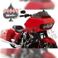 Klock Werks - Klock Werks Sport Flare Windshield - 6in. - Dark Smoke - KWW-01-0402 - Image 3