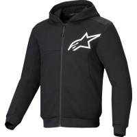 Alpinestars - Alpinestars Chrome V2 Sport Hoodie - 4200325-12-L - Black/White - Large - Image 1