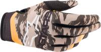 Alpinestars - Alpinestars Radar Gloves - 3561822-6840-M - Military Sand Camo/Tangerine - Medium - Image 1