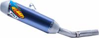 FMF Racing - FMF Racing Factory 4.1 RCT Slip-On - Blue Anodized Titanium Muffler - Carbon Fiber End Cap - 042396 - Image 1