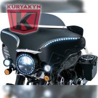 Kuryakyn - Kuryakyn Smooth Windshield Trim - Chrome - 1310 - Image 2
