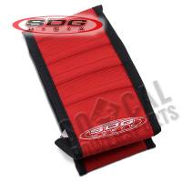 SDG - SDG 9 Pleat Gripper Seat Cover - Red/Black - 96323RK - Image 3