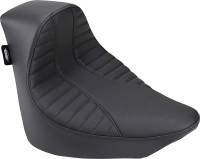 Drag Specialties - Drag Specialties EZ-ON Solo Seat - Scorpion Sttitch - 0802-1150 - Image 1