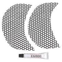 Klock Werks - Klock Werks Fairing Vent Screen - Round - Black - KWS-01-0368-B - Image 1