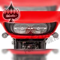 Klock Werks - Klock Werks Fairing Vent Screen - Round - Black - KWS-01-0368-B - Image 2